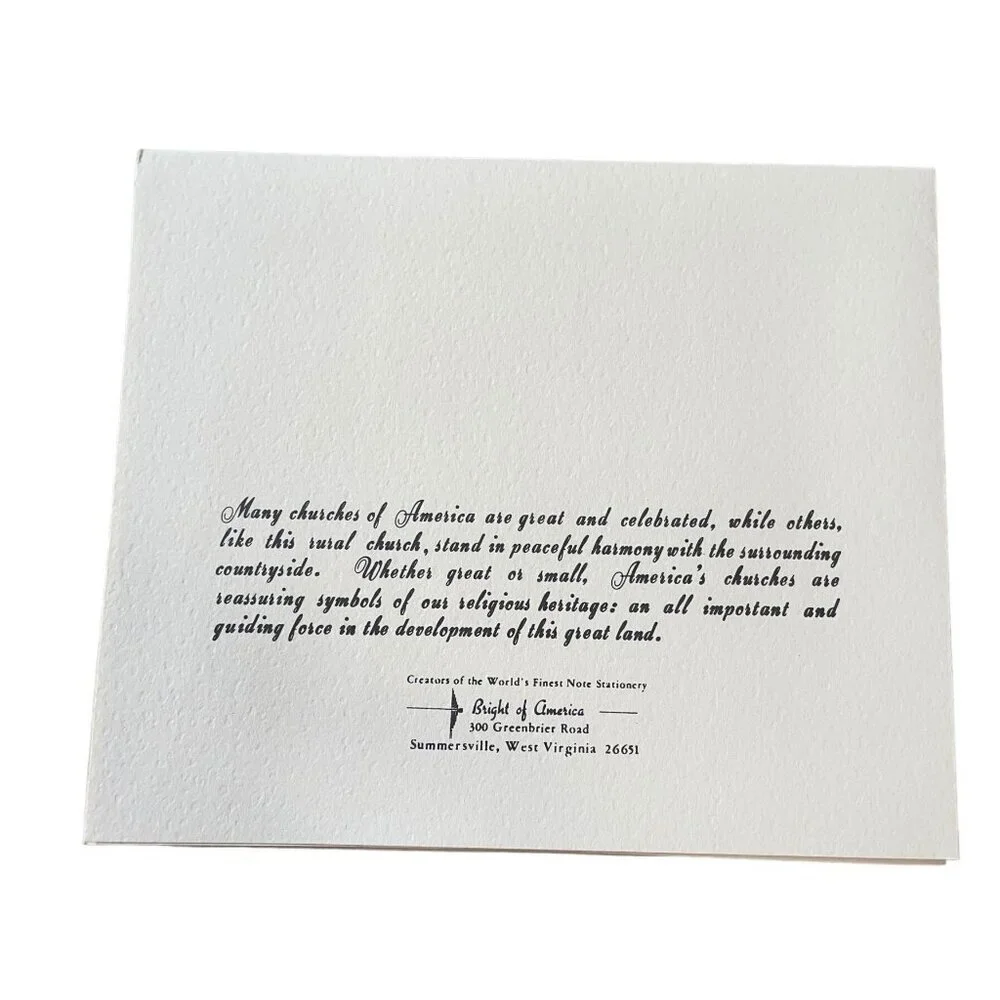 Original Color Notes Of America‎ 12 Blank Notes with Matching Envelopes